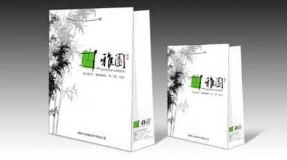 手提袋/纸拎袋--特色房地产广告手提袋印刷