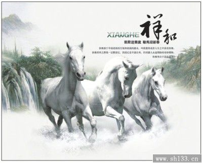 2014马年骏驰天下款式高端月历定做