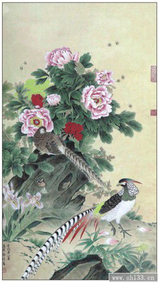 供应2014年新款月历-国艳春融款式艺术纸月历制作